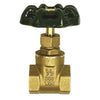 Gate Valve - FxF, Brass, 1