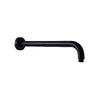 Shower Arm - Premium Range Round 320mm, Matt Black Finish