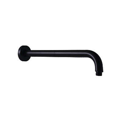 Shower Arm - Premium Range Round 320mm, Matt Black Finish
