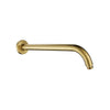Shower Arm - Premium Range Round 320mm, Brushed Gold Finish