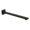 Shower Arm - Premium Range Rectangular, Matt Black Finish