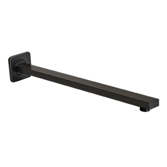 Shower Arm - Premium Range Rectangular, Matt Black Finish