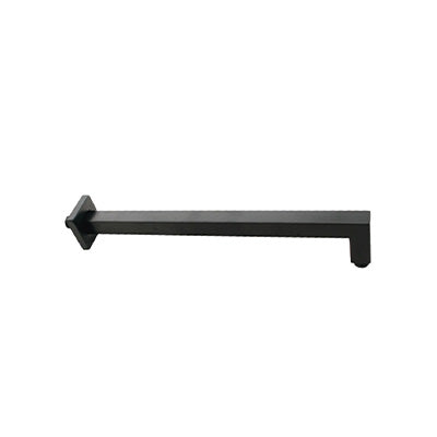 Shower Arm - Premium Range Square 400mm, Matt Black Finish