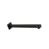 Shower Arm - Premium Range Square 400mm, Matt Black Finish