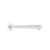 Shower Arm - Premium Range Square 400mm, Polished Chrome Finish