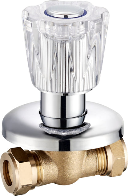 Undertile Stoptap 1/2" CxC – Aries Icon Range, Conventional Bathroom Tap