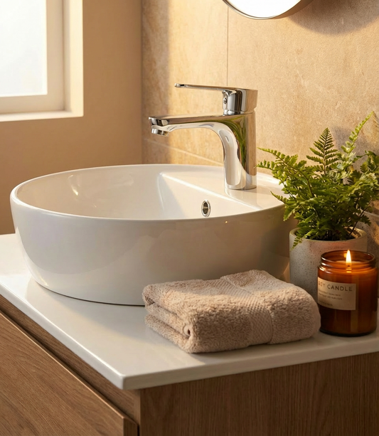 Basin Mixer – Abyss Icon Range, Modern Bathroom Tap