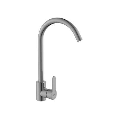 Sink Mixer Deck Type – Aquarius Premium Icon Range, Brushed Stainless Steel Finish