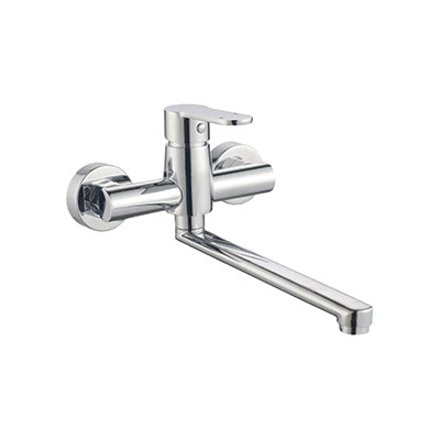 Sink Mixer Wall Type – Aquarius Premium Icon Range, Polished Chrome Finish