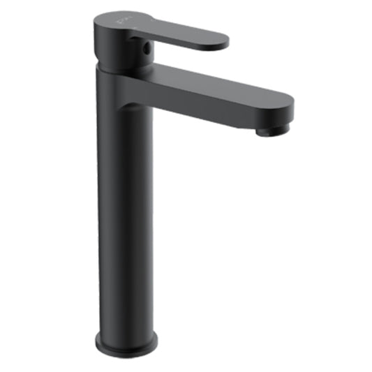 Basin Mixer Raised – Aquarius Icon Range, Matt Black Finish