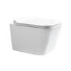 Wall-Hung Pan Ash – Square, Polished White, Icon Premium Range