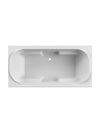 Bath Rectangular - London Built In Bath, White, (L) 180cm | (W) 90cm | (H) 44cm
