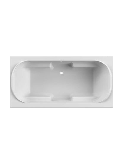 Bath Rectangular - London Built In Bath, White, (L) 180cm | (W) 90cm | (H) 44cm