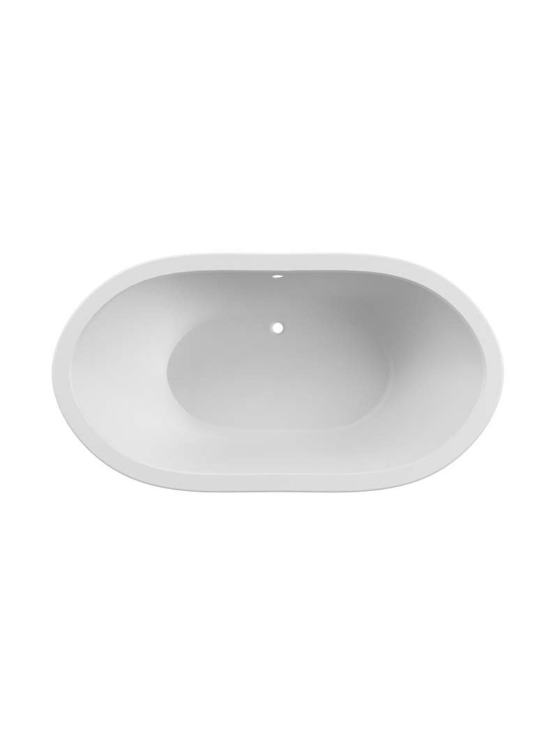 Bath Oval - Valencia Built In Bath, , (L) 180cm | (W) 95cm | (H) 47cm