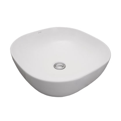 Basin Free Standing Hazel – Ceramic, Icon Premium Range, White