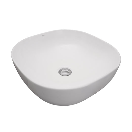 Basin Free Standing Hazel – Ceramic, Icon Premium Range, White