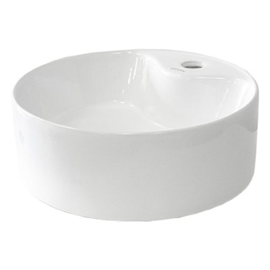 Basin Free Standing Julia– Ceramic, 1 Tap Hole, Icon Premium Range, White