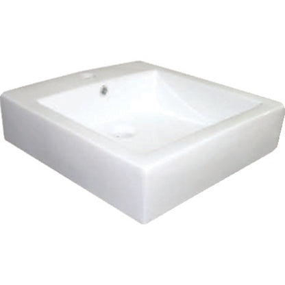 Basin Free Standing Pamela – Ceramic, 1 Tap Hole, Icon Premium Range, White