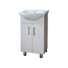 Cabinet & Basin Floor Mounted Econo - Compact, Functional, Affordable, , (L) 42cm | (W) 24.5cm | (H) 87cm