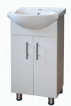 Cabinet & Basin Floor Mounted Econo - Compact, Functional, Affordable, 420mm