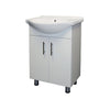 Cabinet & Basin Floor Mounted Econo - Compact, Functional, Affordable, (L) 51cm | (W) 29.3cm | (H) 86.5cm