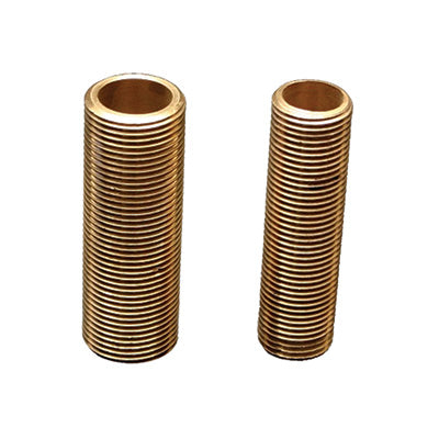 Running Nipple - Brass, 1/2"x100mm