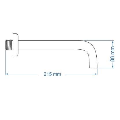 Spout - Premium Range, (L) 21.5cm | (H) 8.8cm