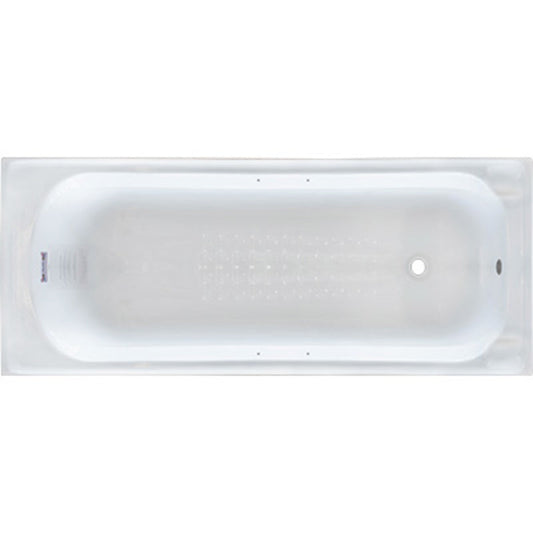 Bath Rectangular Contract - Oxford Slip Resistant Bath with Soap Holder, Acrylic 1700mm