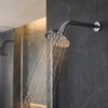 Shower Rose - Brushed Stainless Steel Finish, Round 4