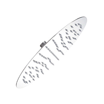 Shower Rose - Brushed Stainless Steel Finish, Round 10"