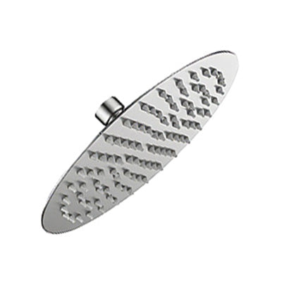 Shower Rose - Stainless Steel, Round, 8", Brushed Gun Metal Finish