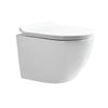 Wall-Hung Pan Coal – Round, Polished White, Icon Premium Range