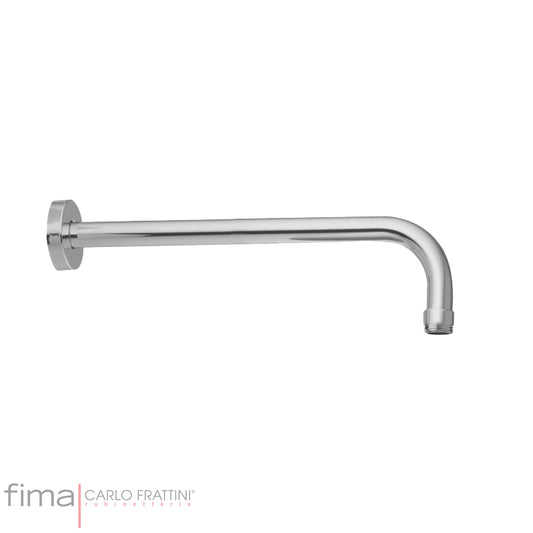 Shower Arm, Fima Wall Mounted, Round, 300mm, Polished Chrome Finish, DZR Brass