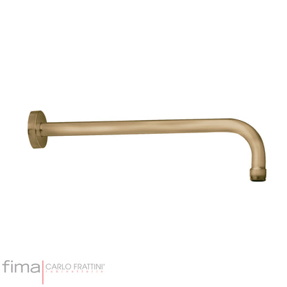 Shower Arm, Fima Wall Mounted, Round, 350mm, Polished Chrome Finish, DZR Brass