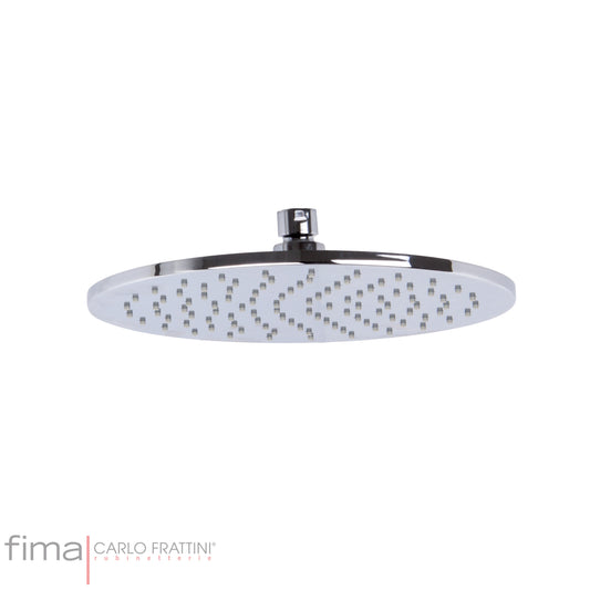 Shower Head, Fima, Round, 250mm, Polished Chrome Finish, Brass