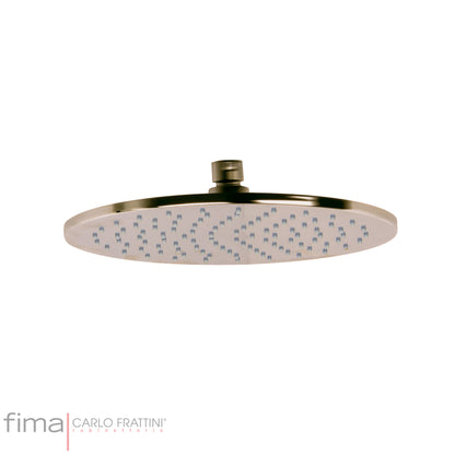 Shower Head, Fima, Round, 250mm, Polished Chrome Finish, Brass