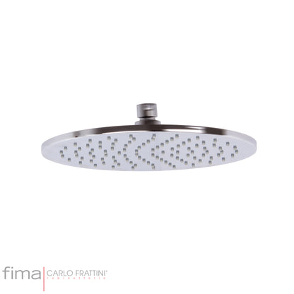 Shower Head, Fima, Round, 250mm, Polished Chrome Finish, Brass