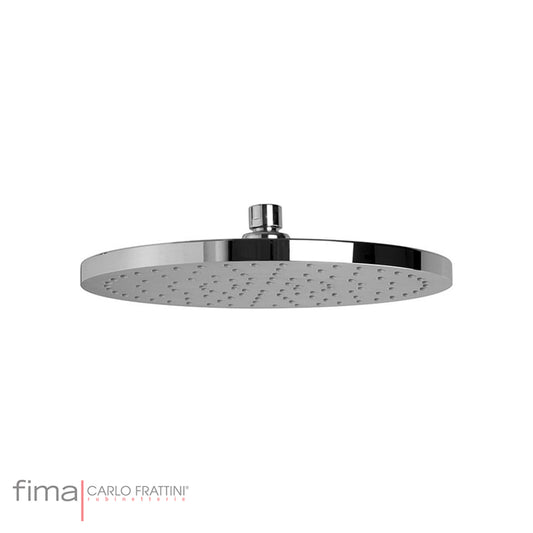Shower Head, Fima, Round, 250mm, Polished Chrome Finish, ABS