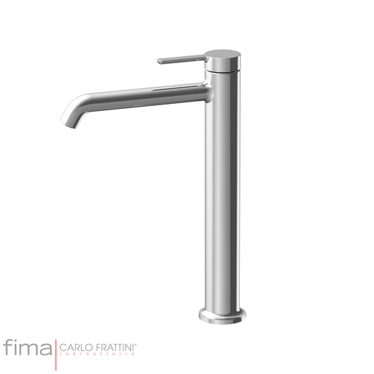 Basin Mixer Raised, Fima Snap Range, Polished Chrome Finish, DZR Brass