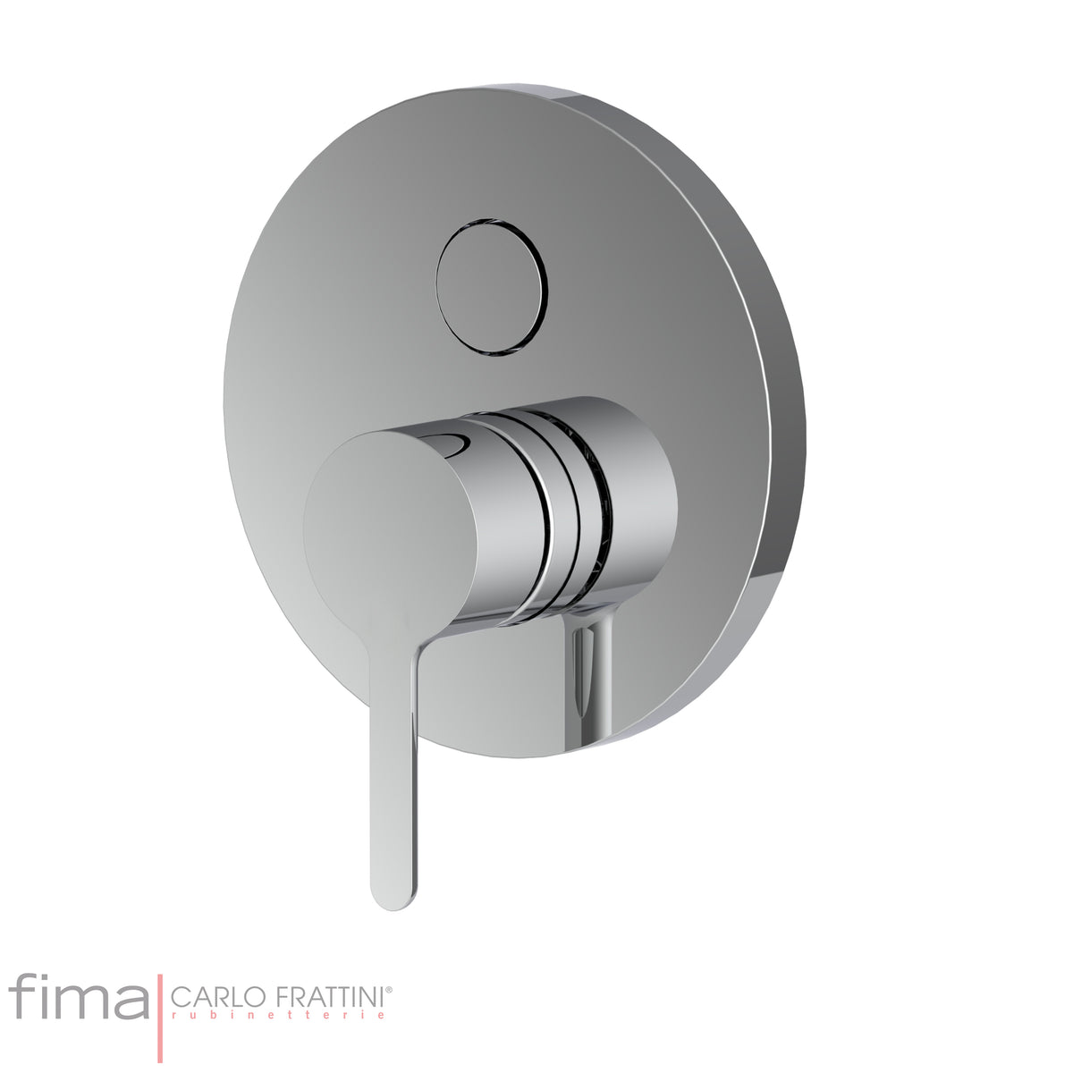 Shower/Bath Mixer/Concealed Divertor Mixer, Fima Snap Range, Polished Chrome Finish, DZR Brass