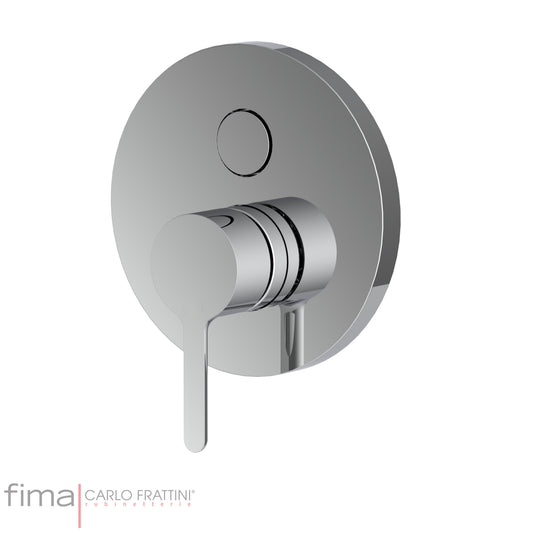 Shower/Bath Mixer/Concealed Divertor Mixer, Fima Snap Range, Polished Chrome Finish, DZR Brass
