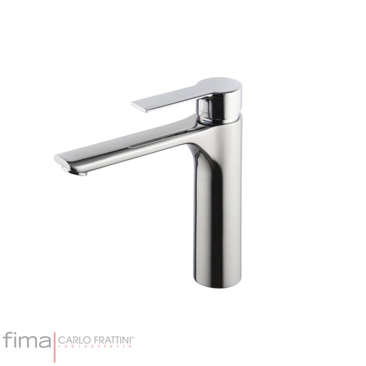 Basin Mixer Medium, Fima Mast Range, Polished Chrome Finish, DZR Brass