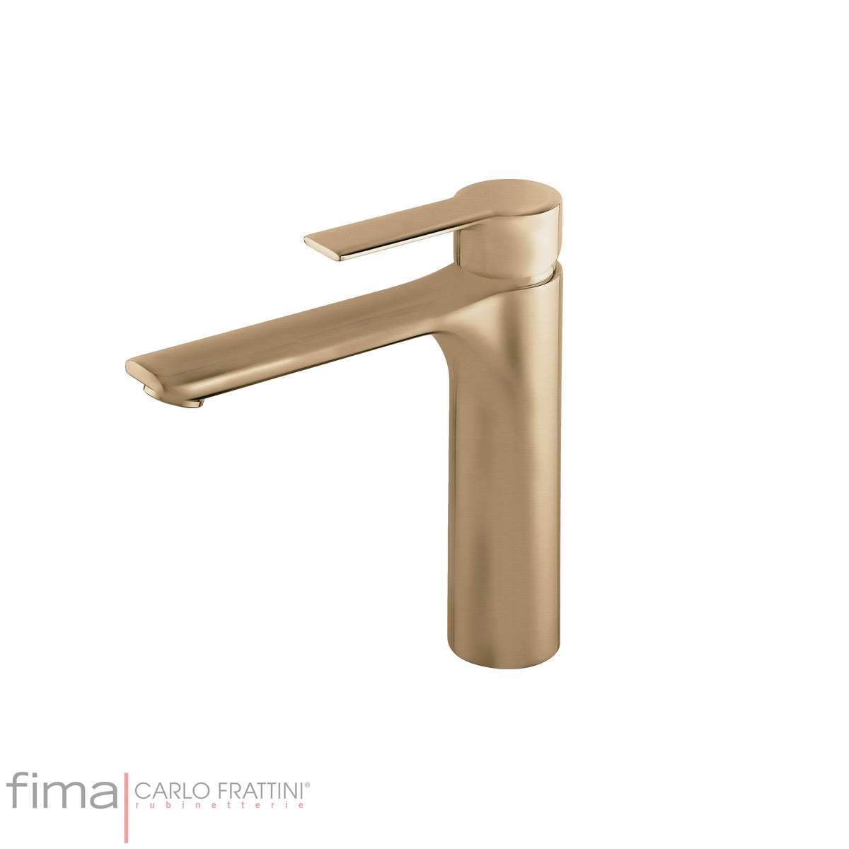 Basin Mixer Medium, Fima Mast Range, Polished Chrome Finish, DZR Brass