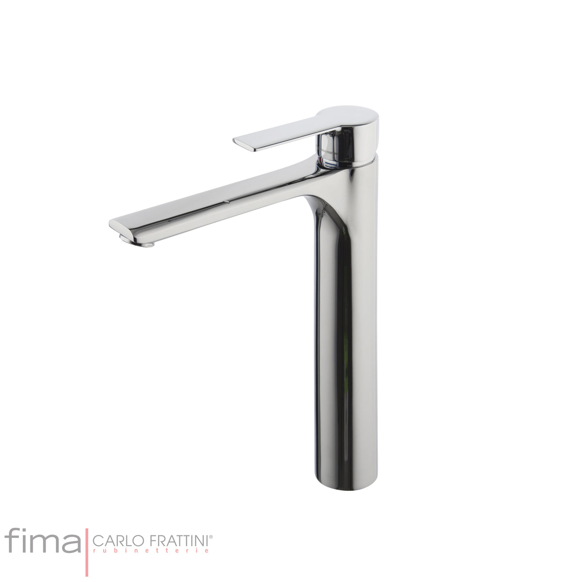 Basin Mixer Raised, Fima Mast Range, Polished Chrome Finish, DZR Brass
