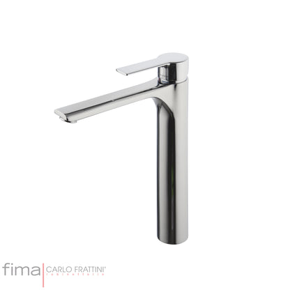Basin Mixer Raised, Fima Mast Range, Polished Chrome Finish, DZR Brass