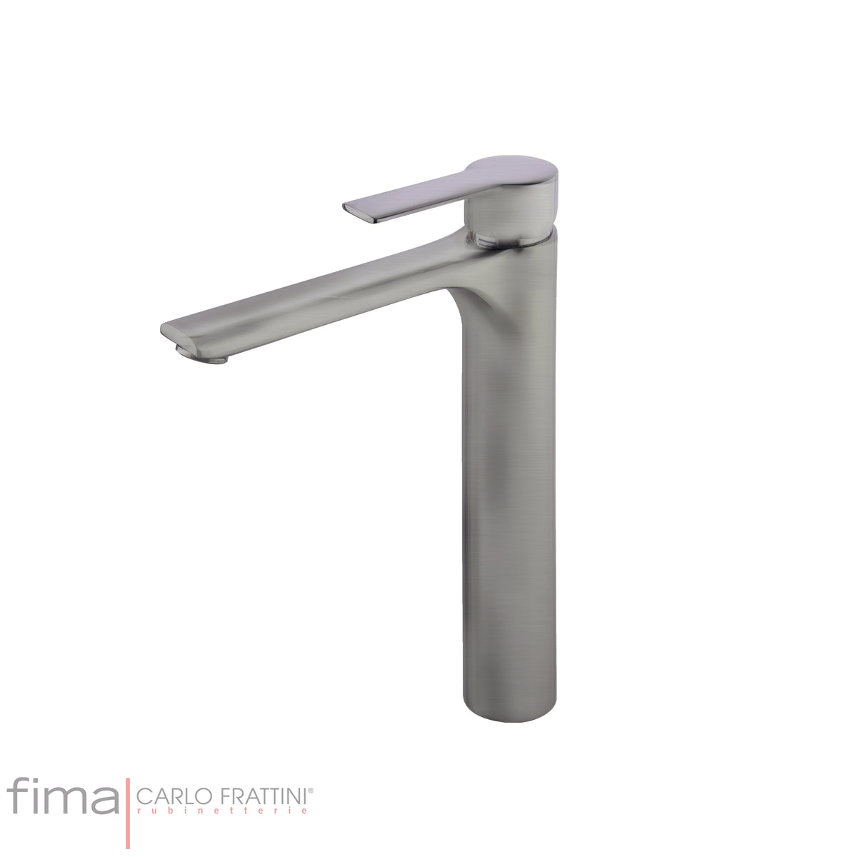 Basin Mixer Raised, Fima Mast Range, Polished Chrome Finish, DZR Brass