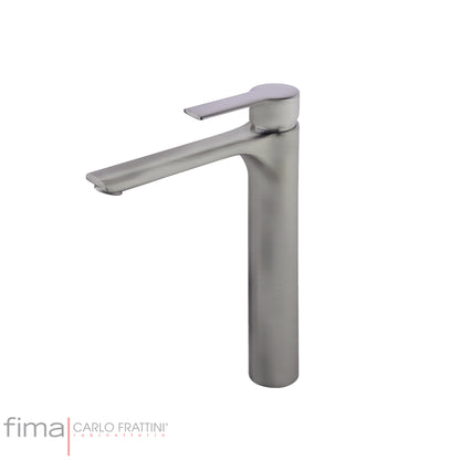 Basin Mixer Raised, Fima Mast Range, Polished Chrome Finish, DZR Brass