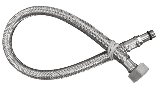 Braided Connector - 1/2" F, 3/8" M, 500mm, SABS