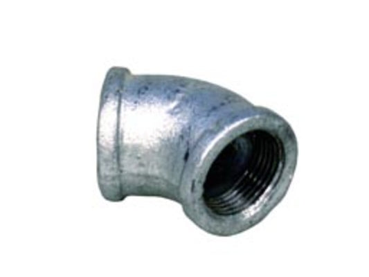 Galvanised Elbow 45° FxF 3/4"