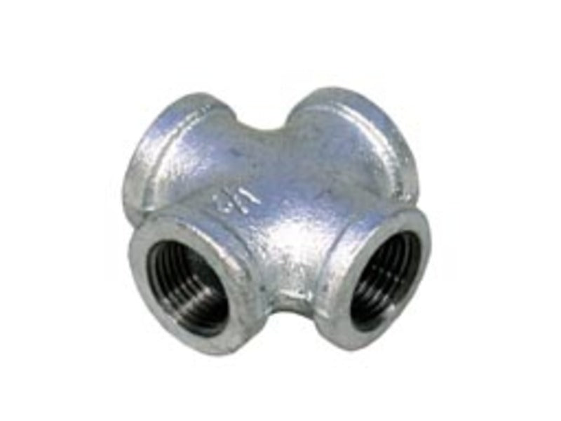 Galvanised Cross 1/2"